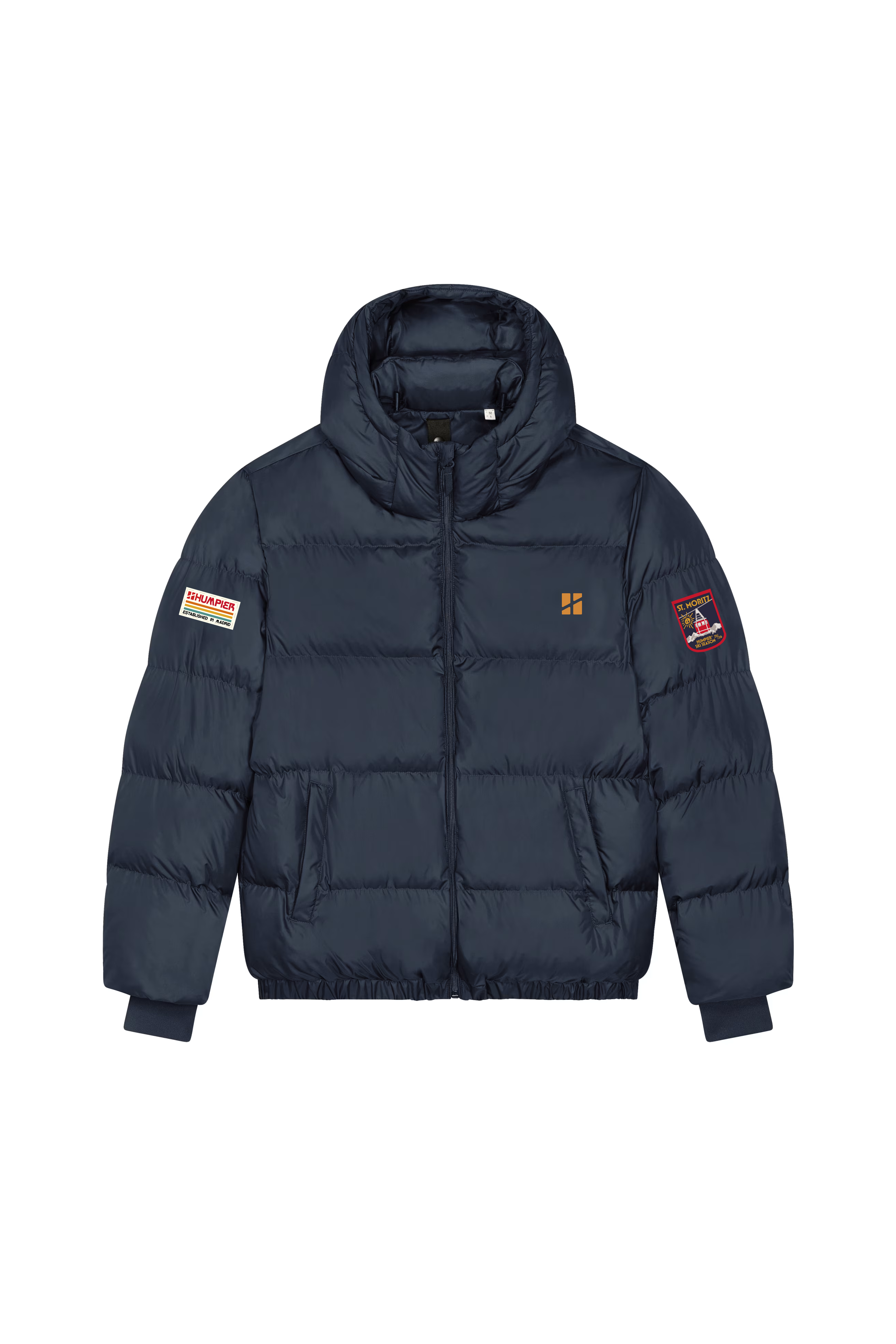 Abrigo Puffer French Navy