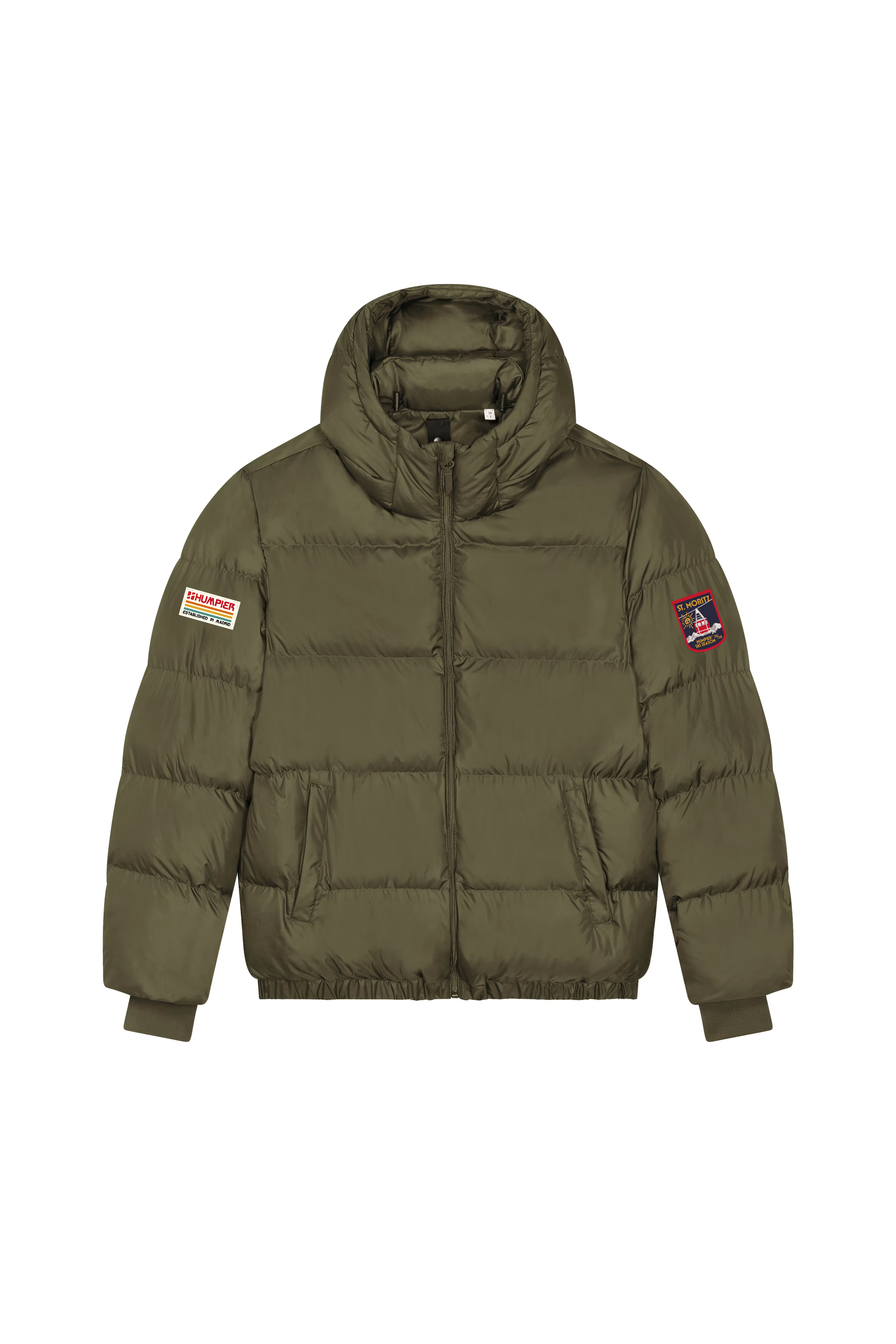 Abrigo Puffer British Khaki