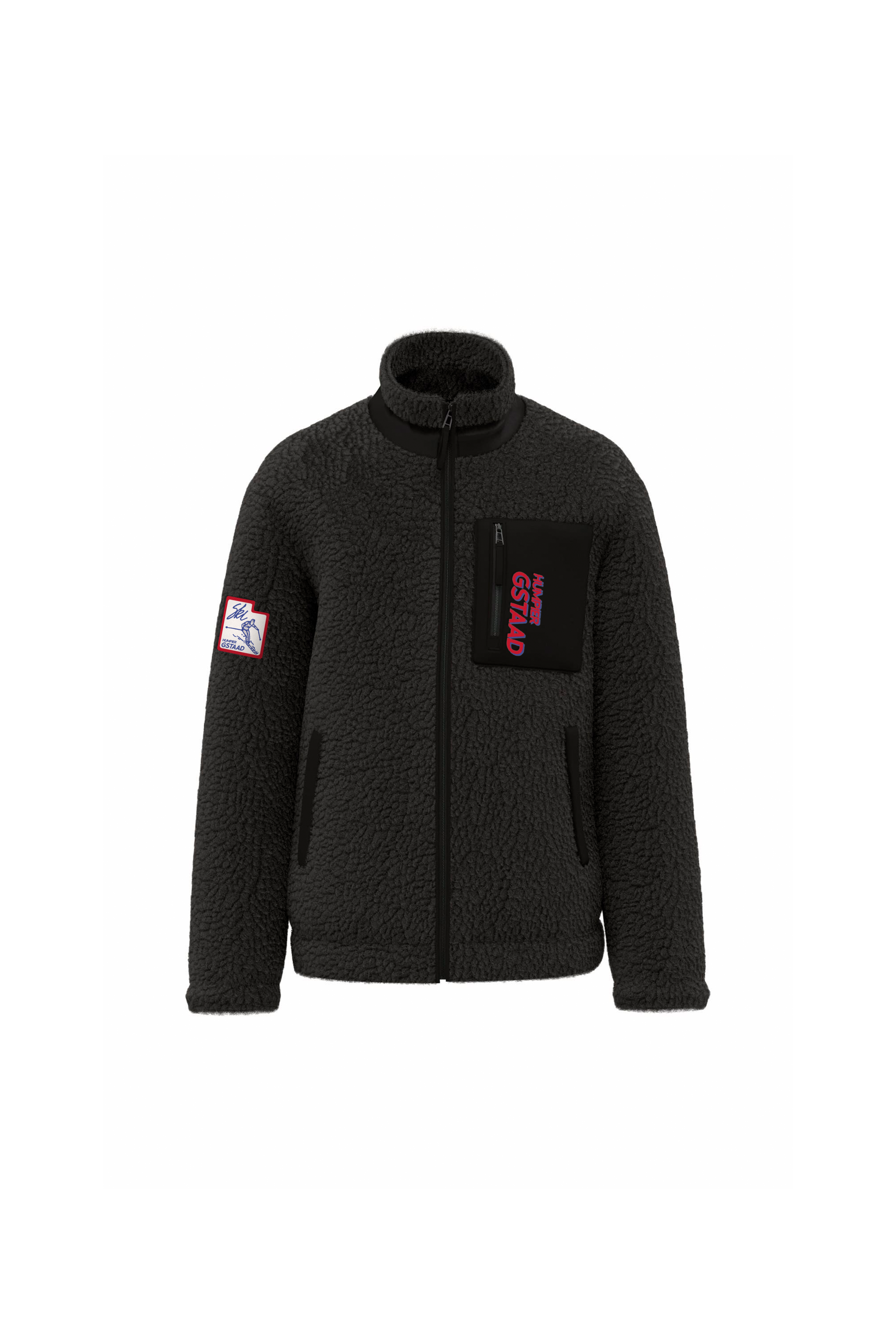 Chaqueta Polar Black Gstaad