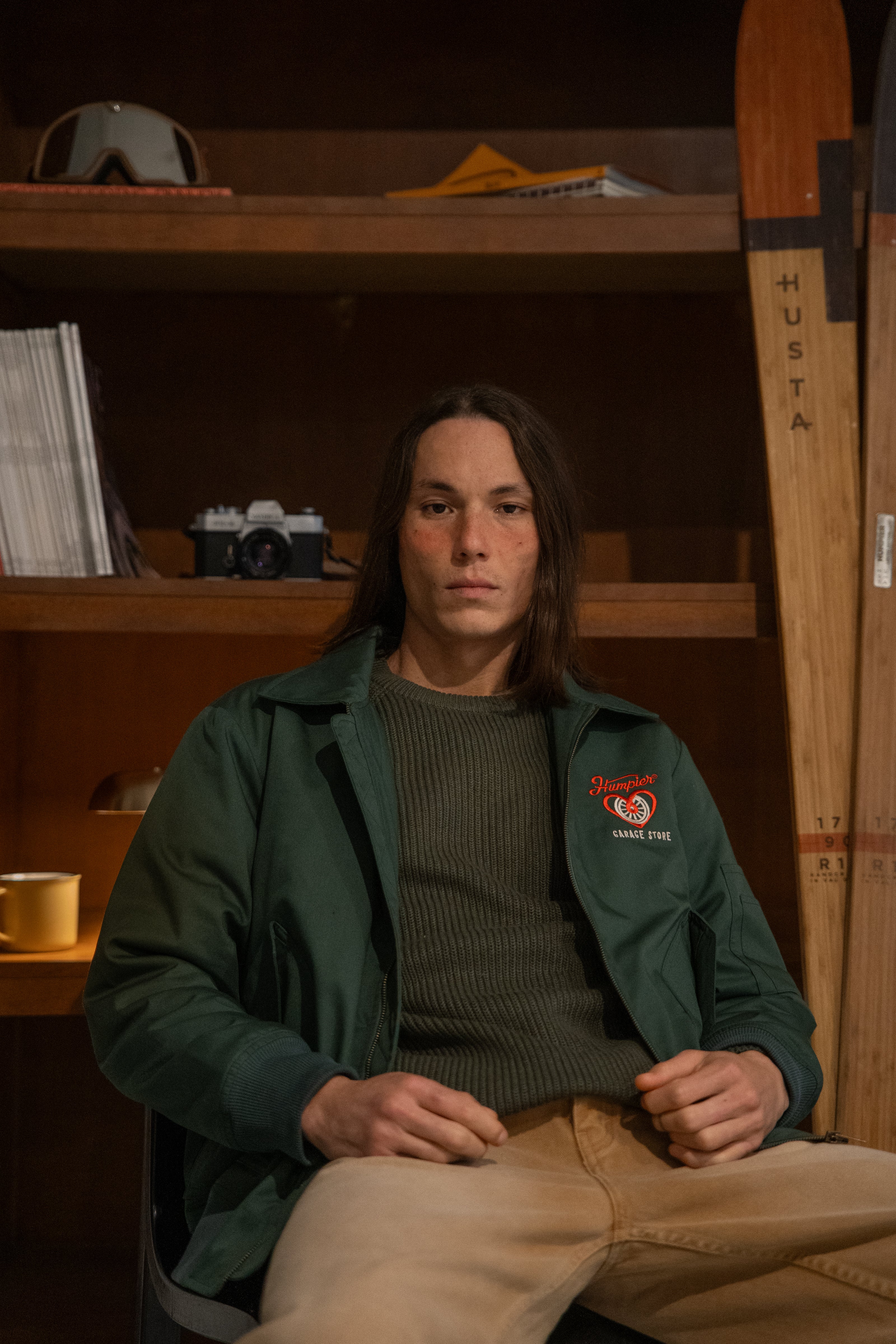 Chaqueta Bomber Garage