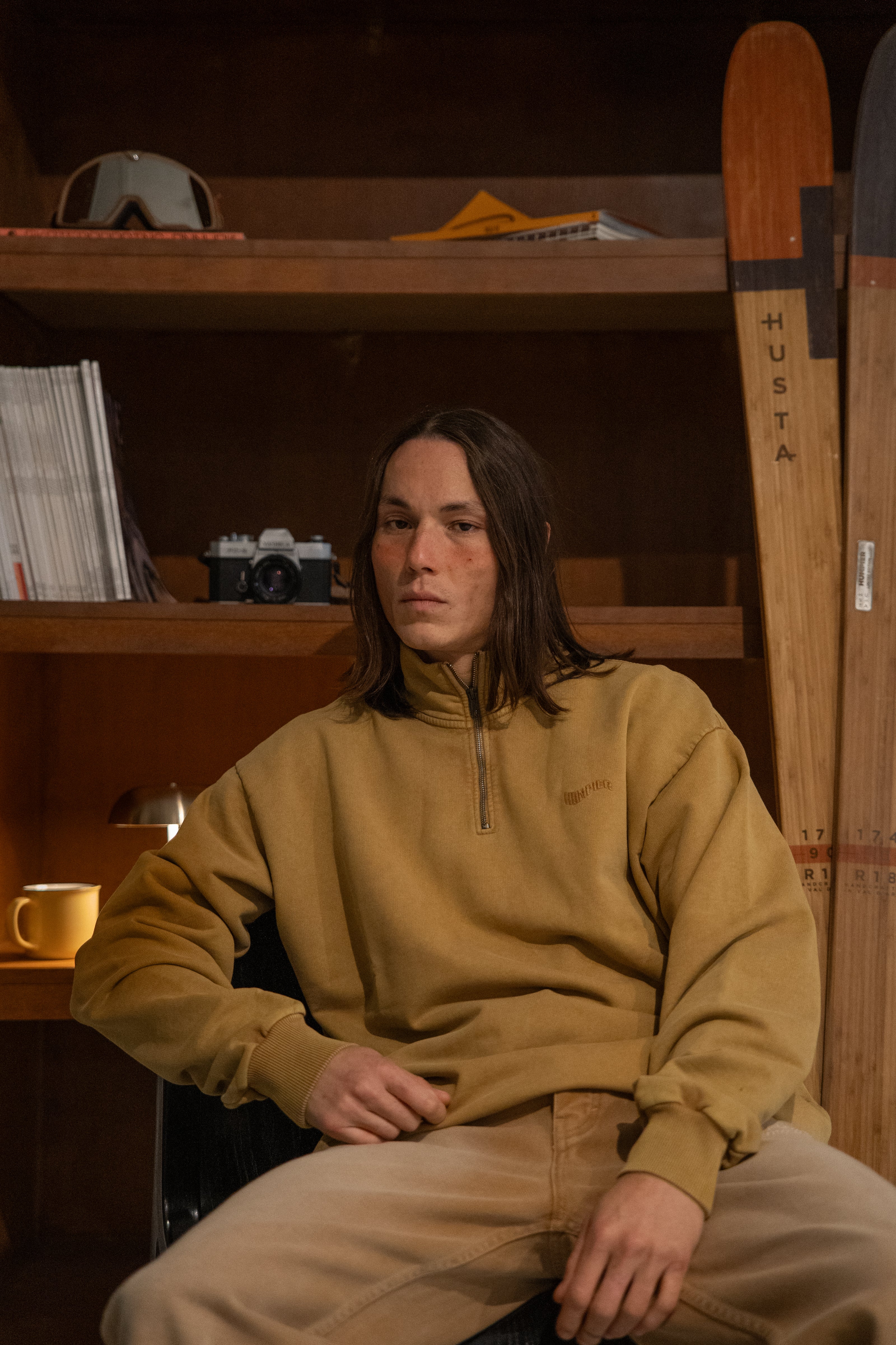 Jersey Zip Customs Camel Worn