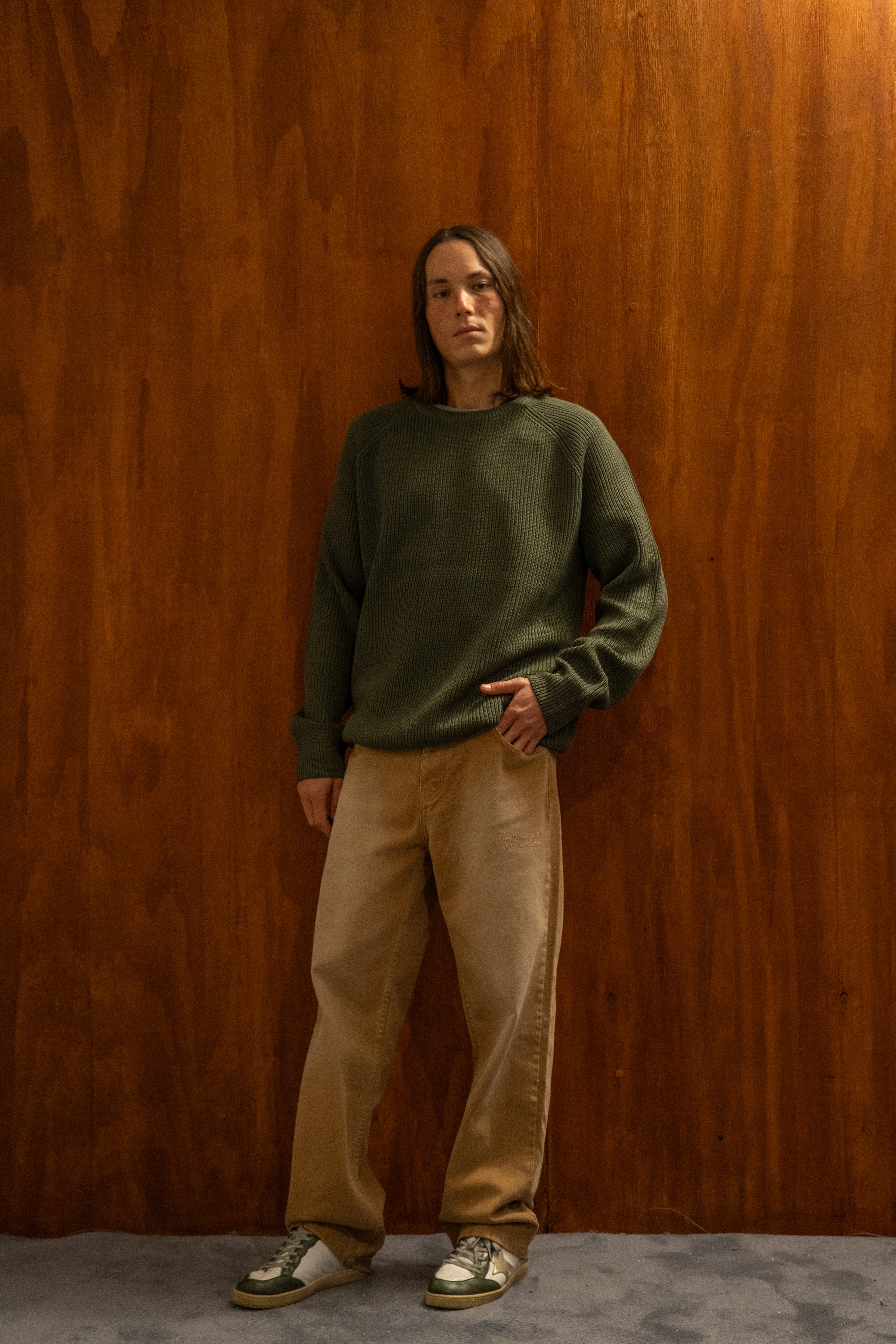 Pantalon Vaquero Heavy Memories Camel