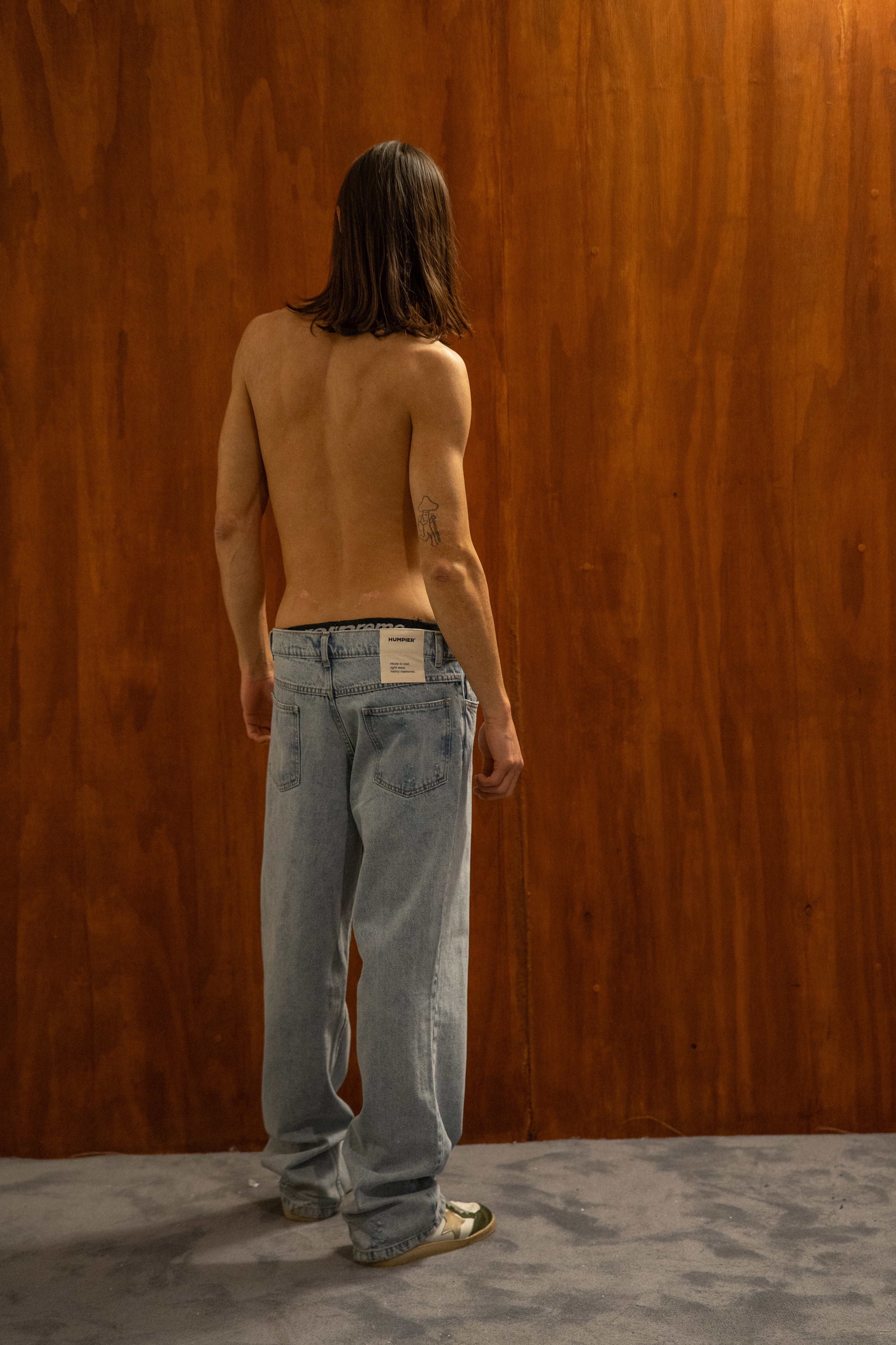 Pantalon Vaquero Heavy Memories Vintage Blue