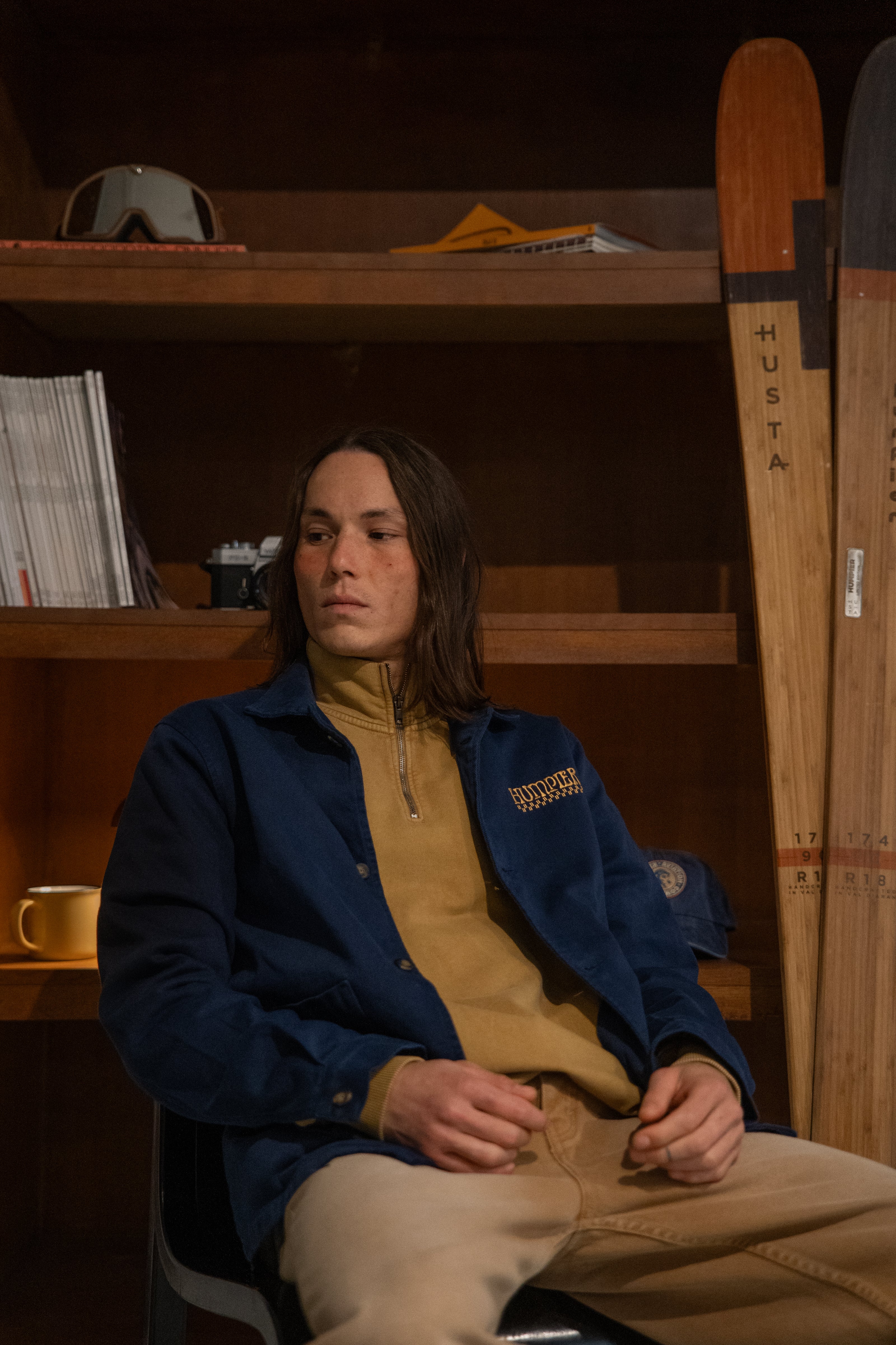 Chaqueta Overshirt Azul Adventures