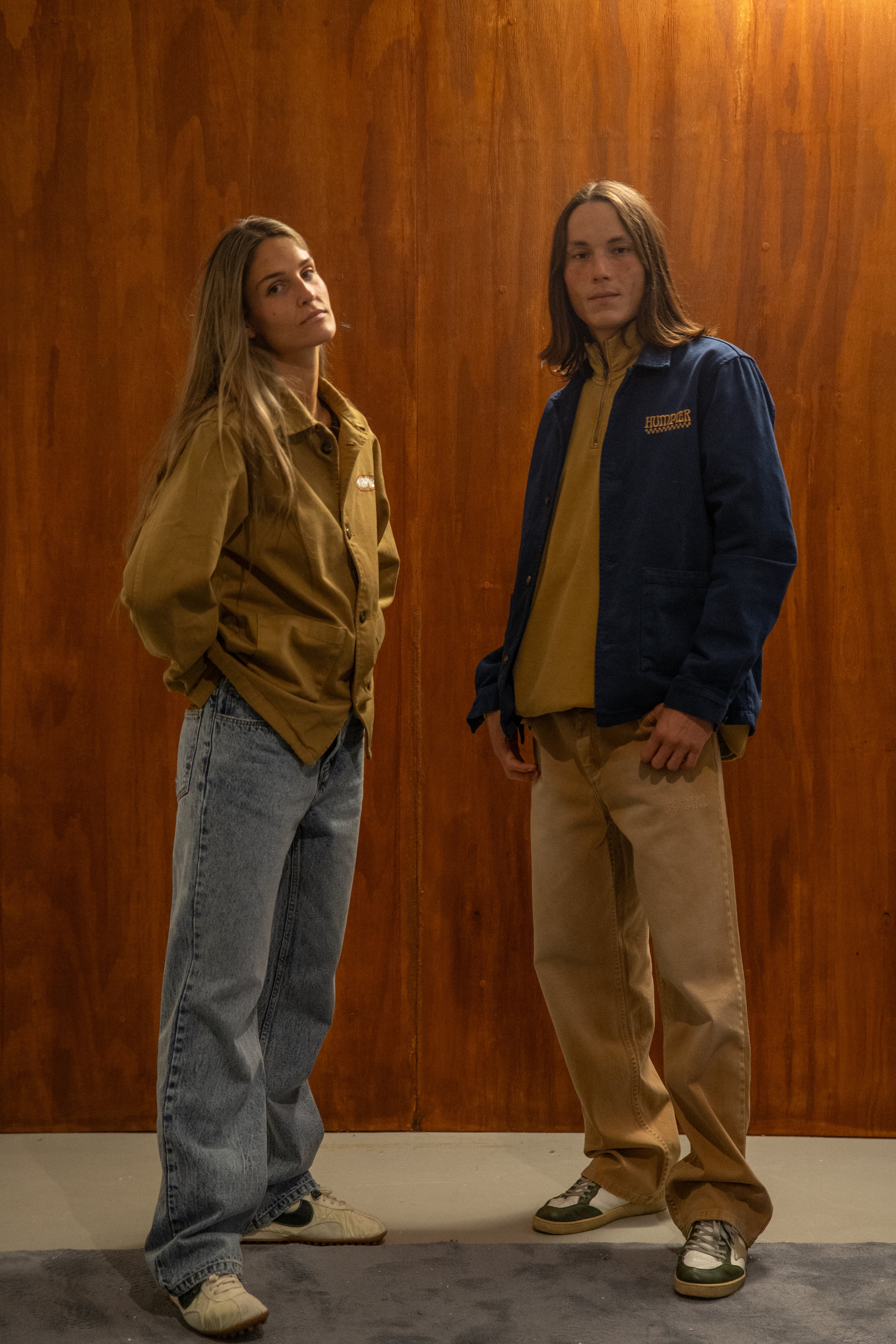 Chaqueta Overshirt Mostaza Race