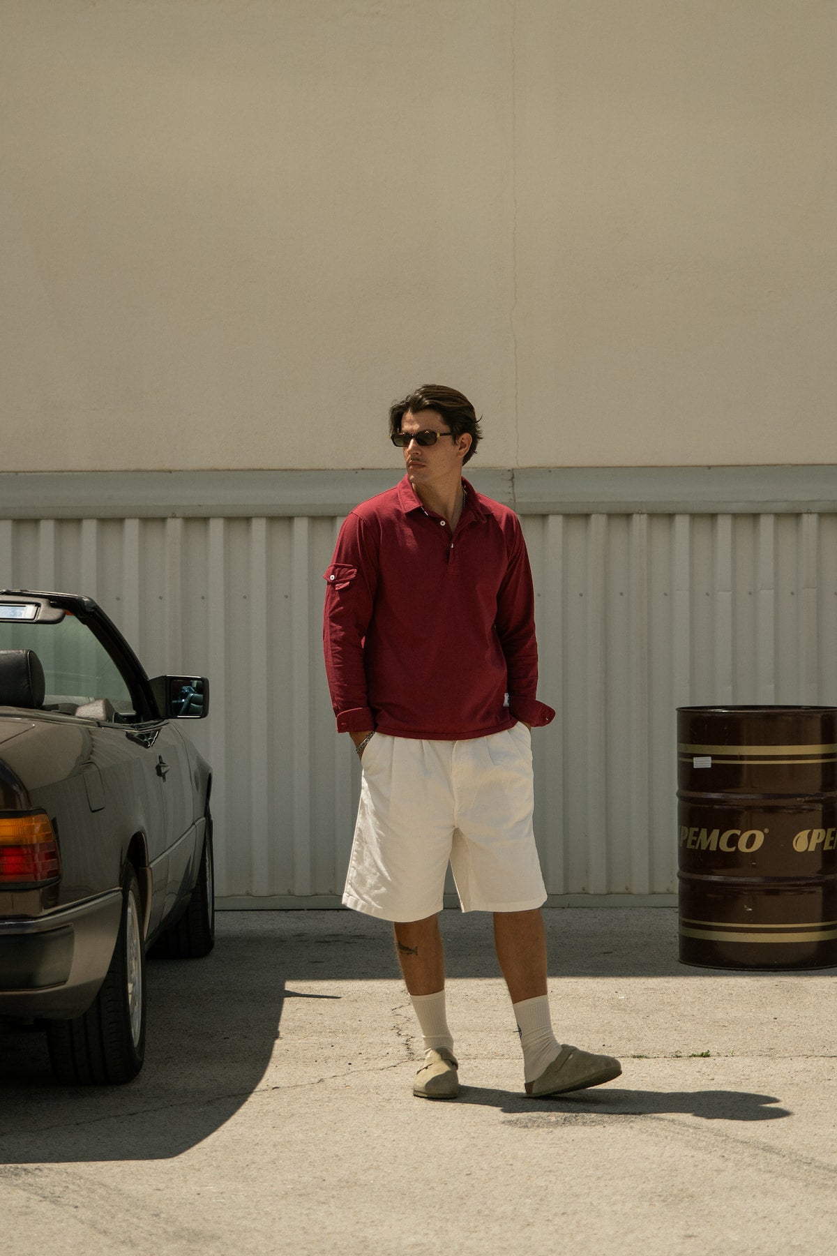Polo Pocket Burdeos