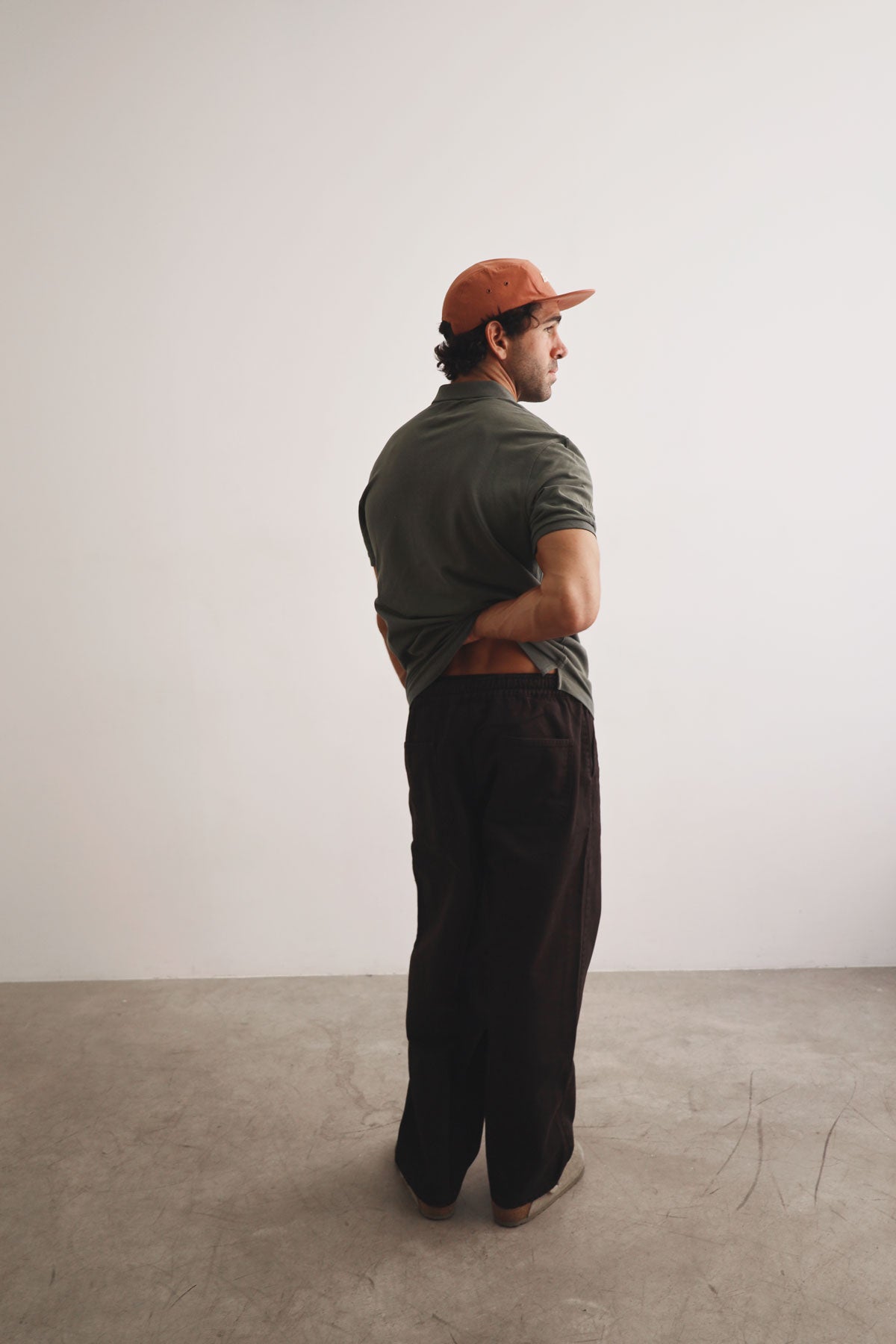 Khaki Short Sleeve Polo