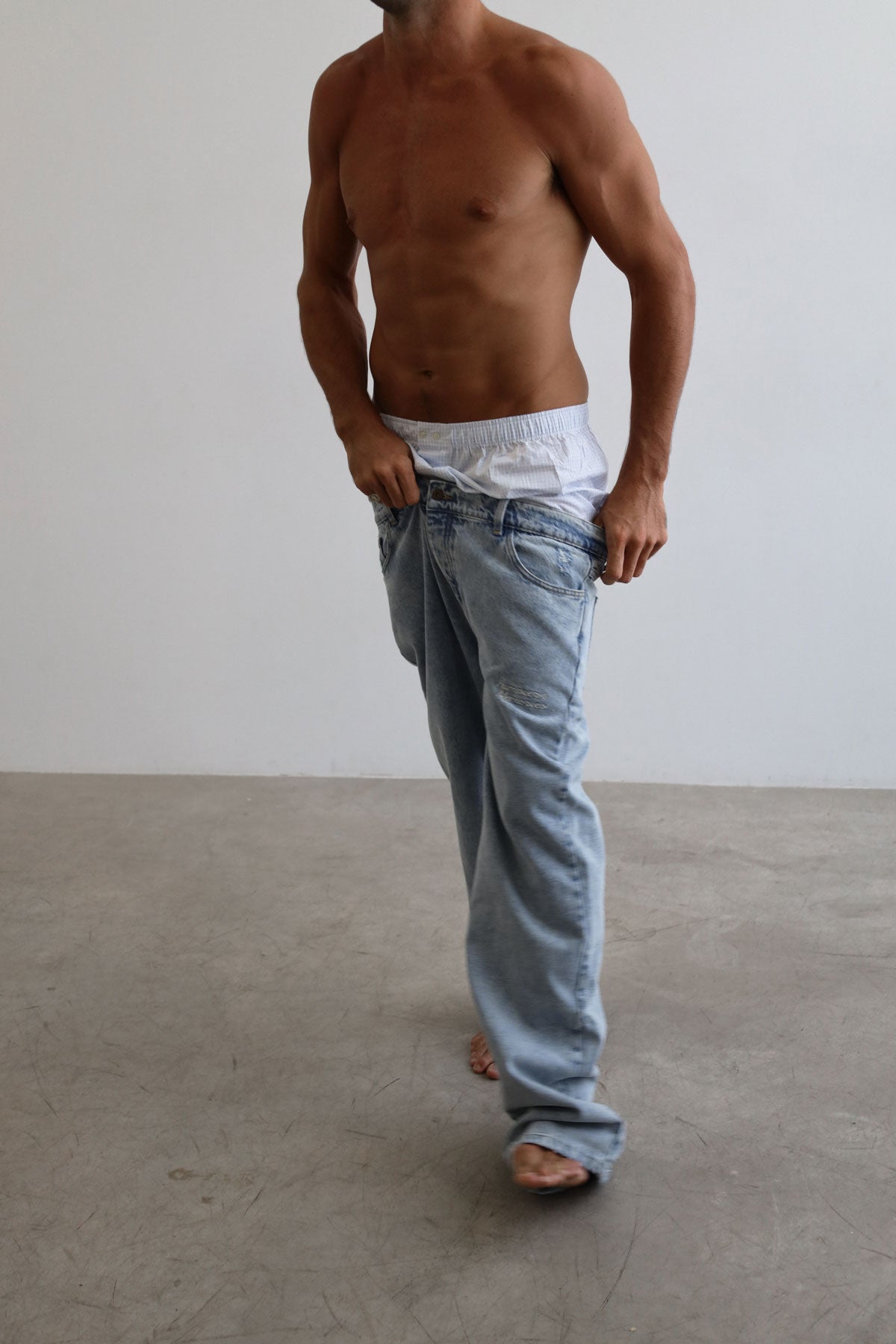 Pantalon Vaquero Heavy Memories Vintage Blue