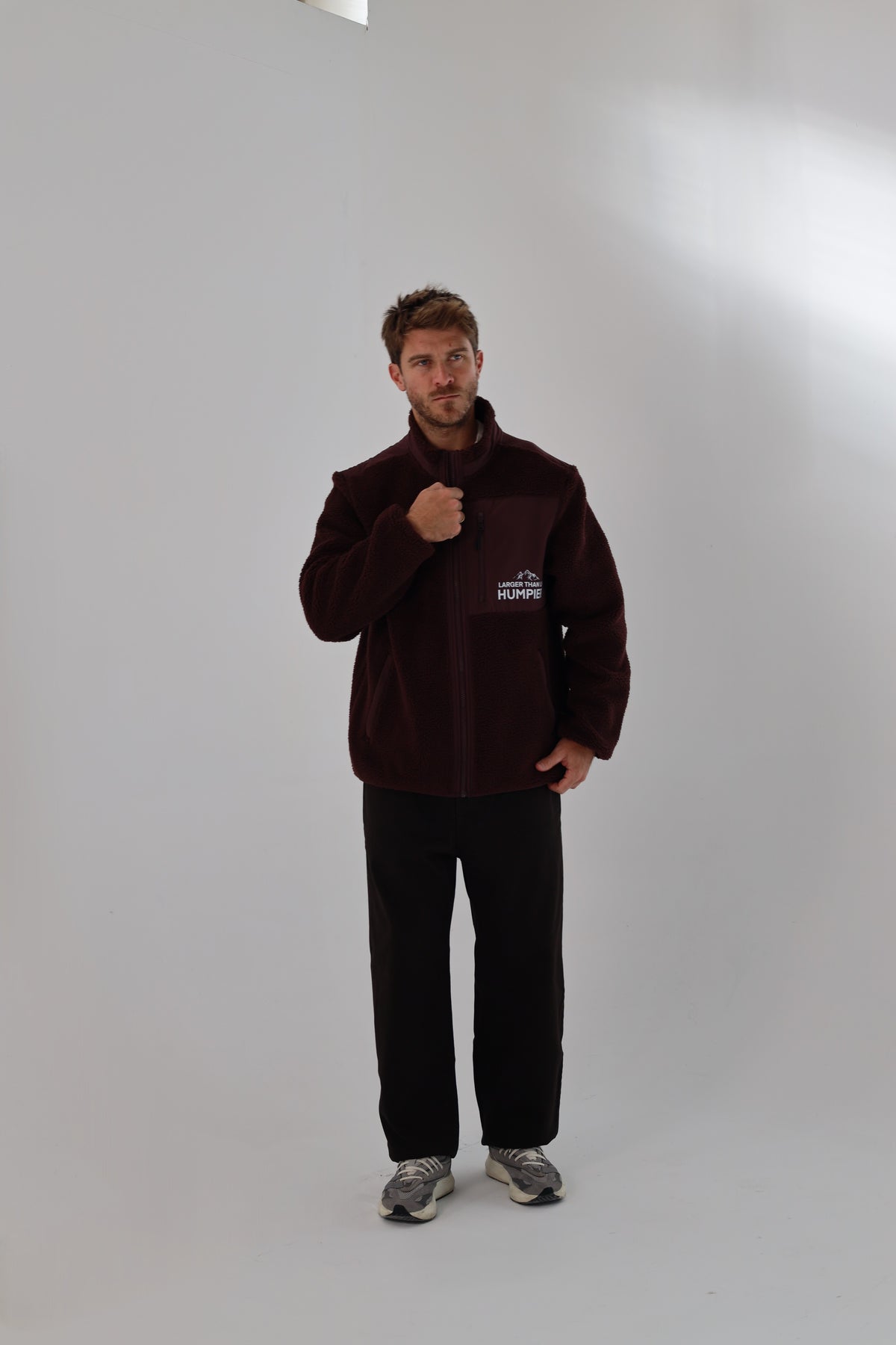 Chaqueta Polar Larger Than Life Brown