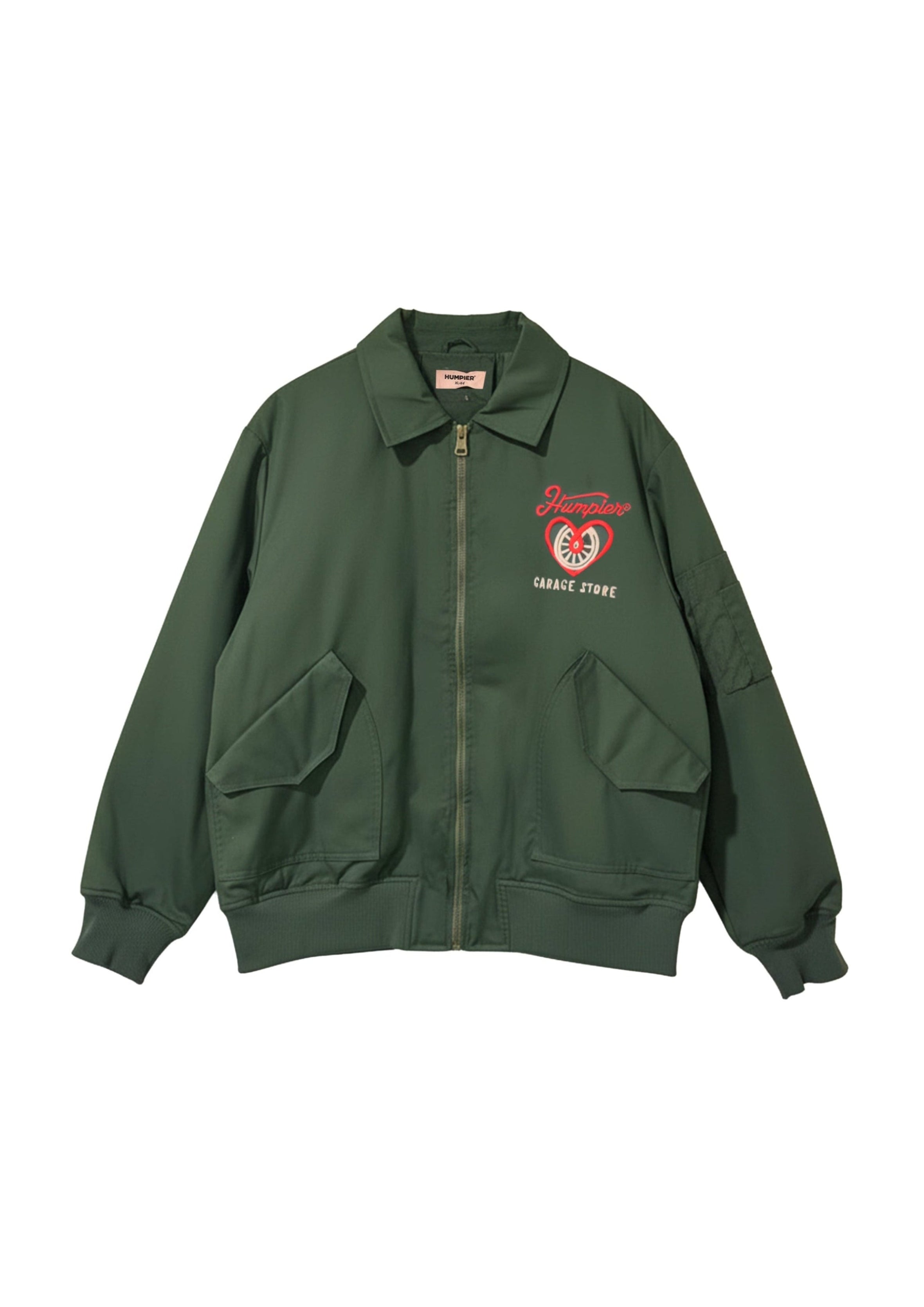 Garage Khaki Bomber Jacket