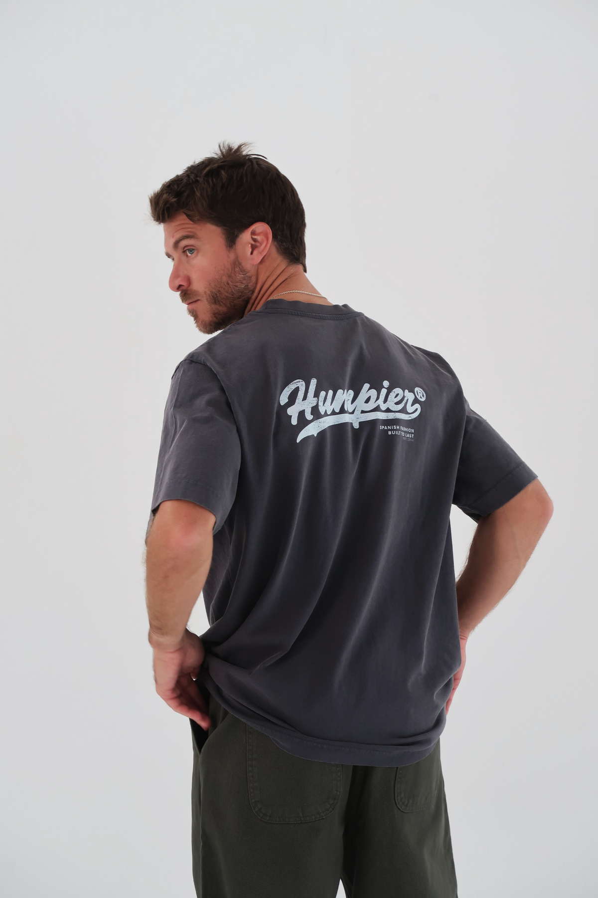 Camiseta Vintage Classics Gris