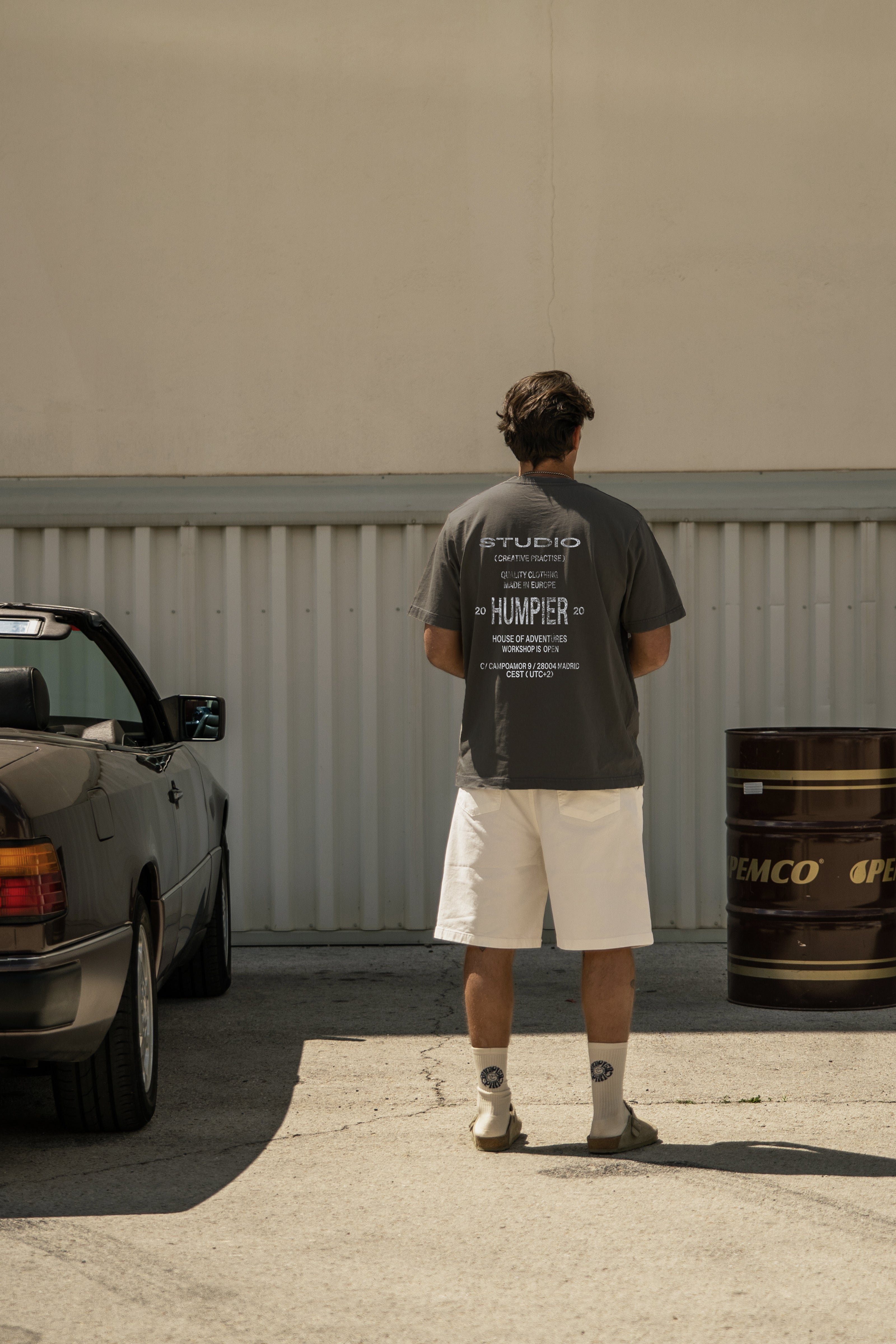 Camiseta Vintage Humpier Lettering