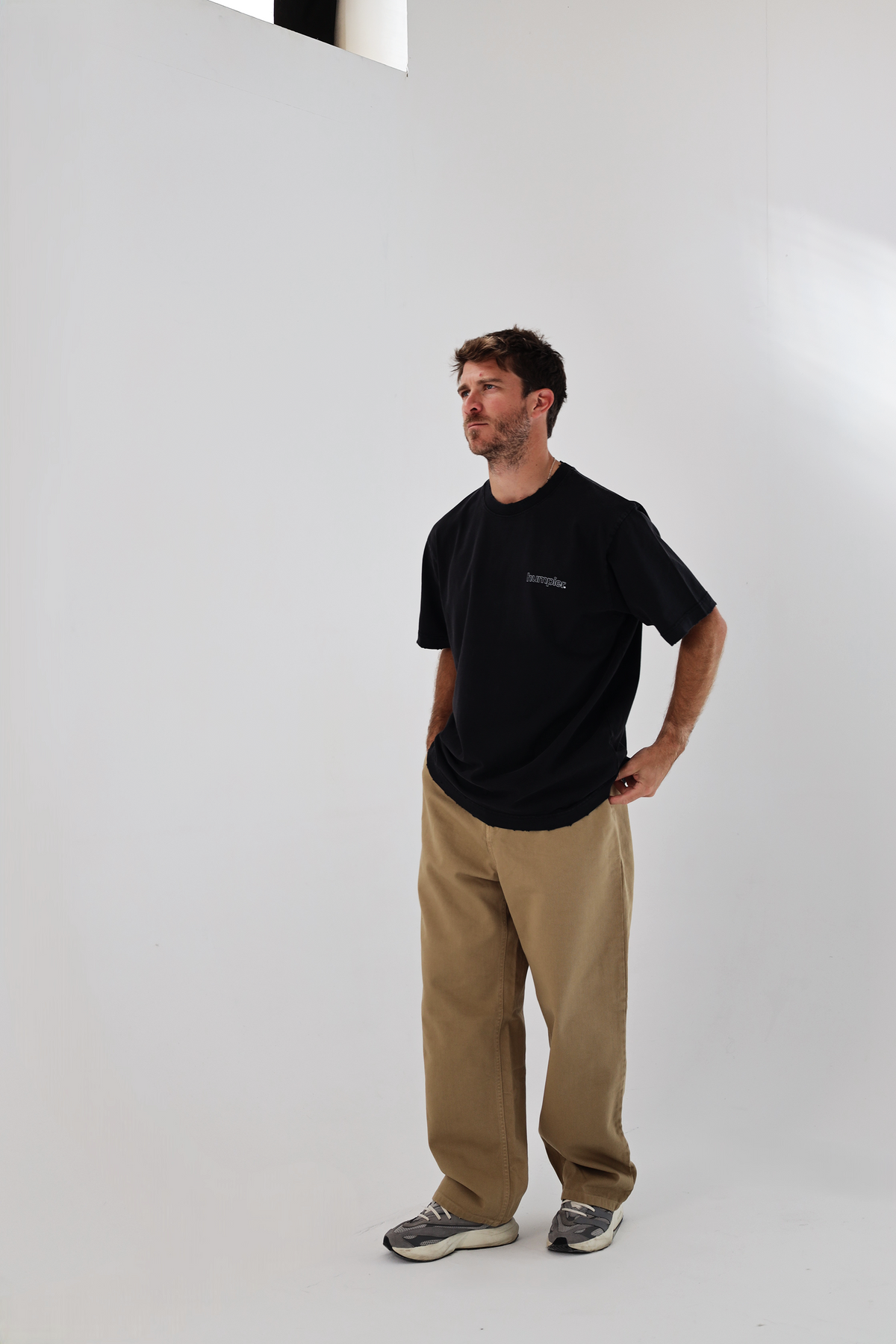 Camiseta Worn Black
