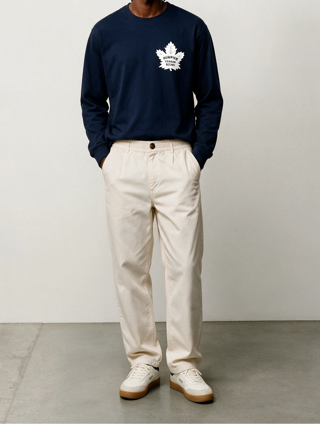 Relaxed Chino Off-White