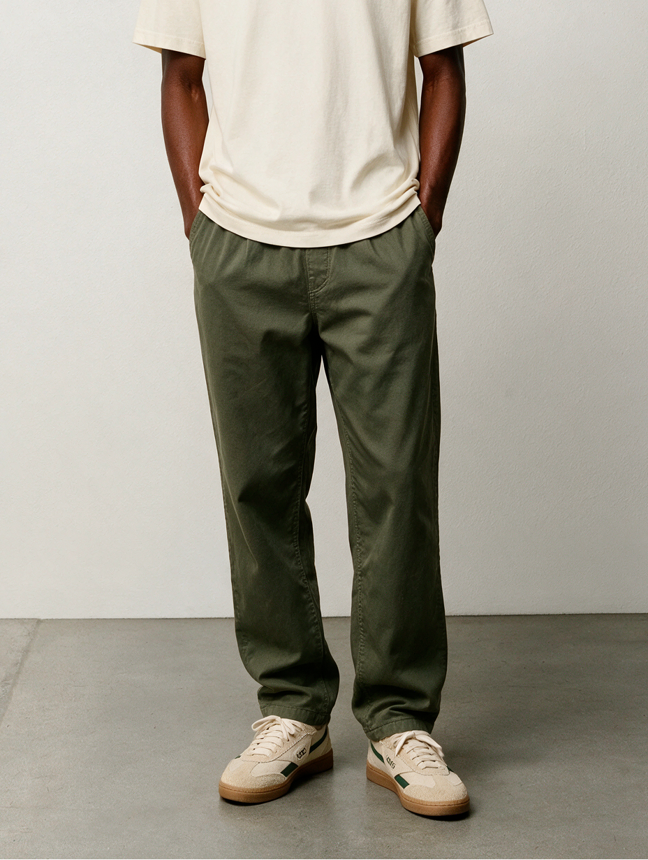 Relaxed Chino Kaki