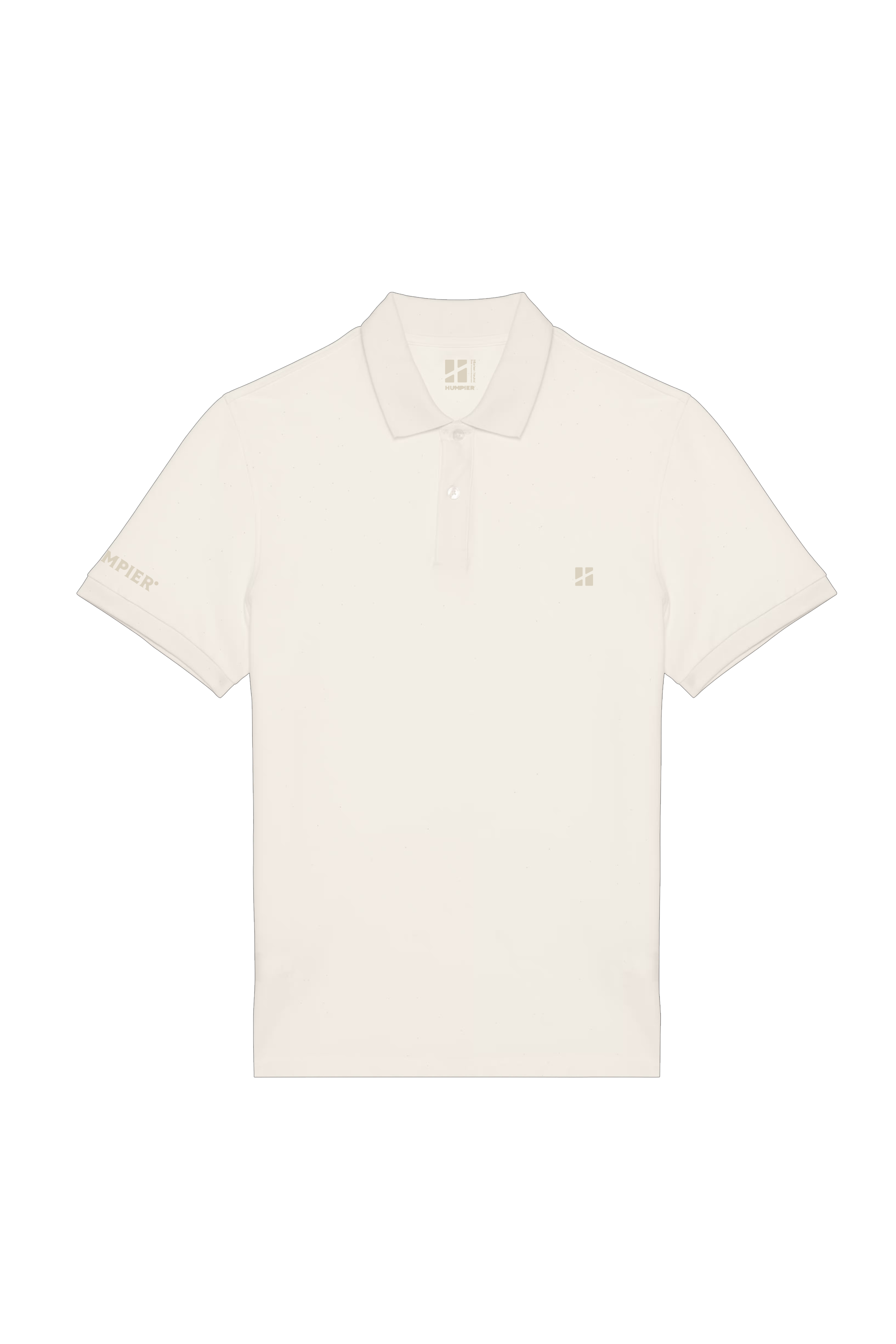 Natural Raw Short Sleeve Polo
