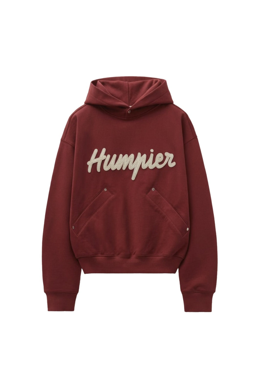 Hoodie Red Rivets
