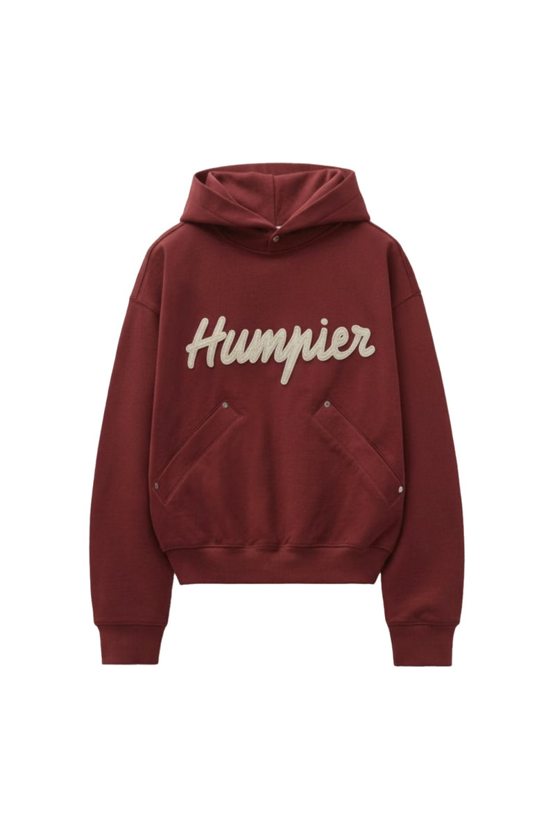 Hoodie Red Rivets