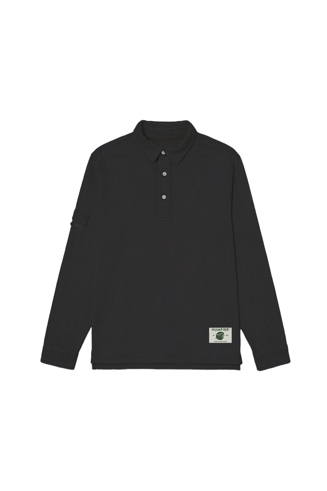 Polo Pocket Worn Grey