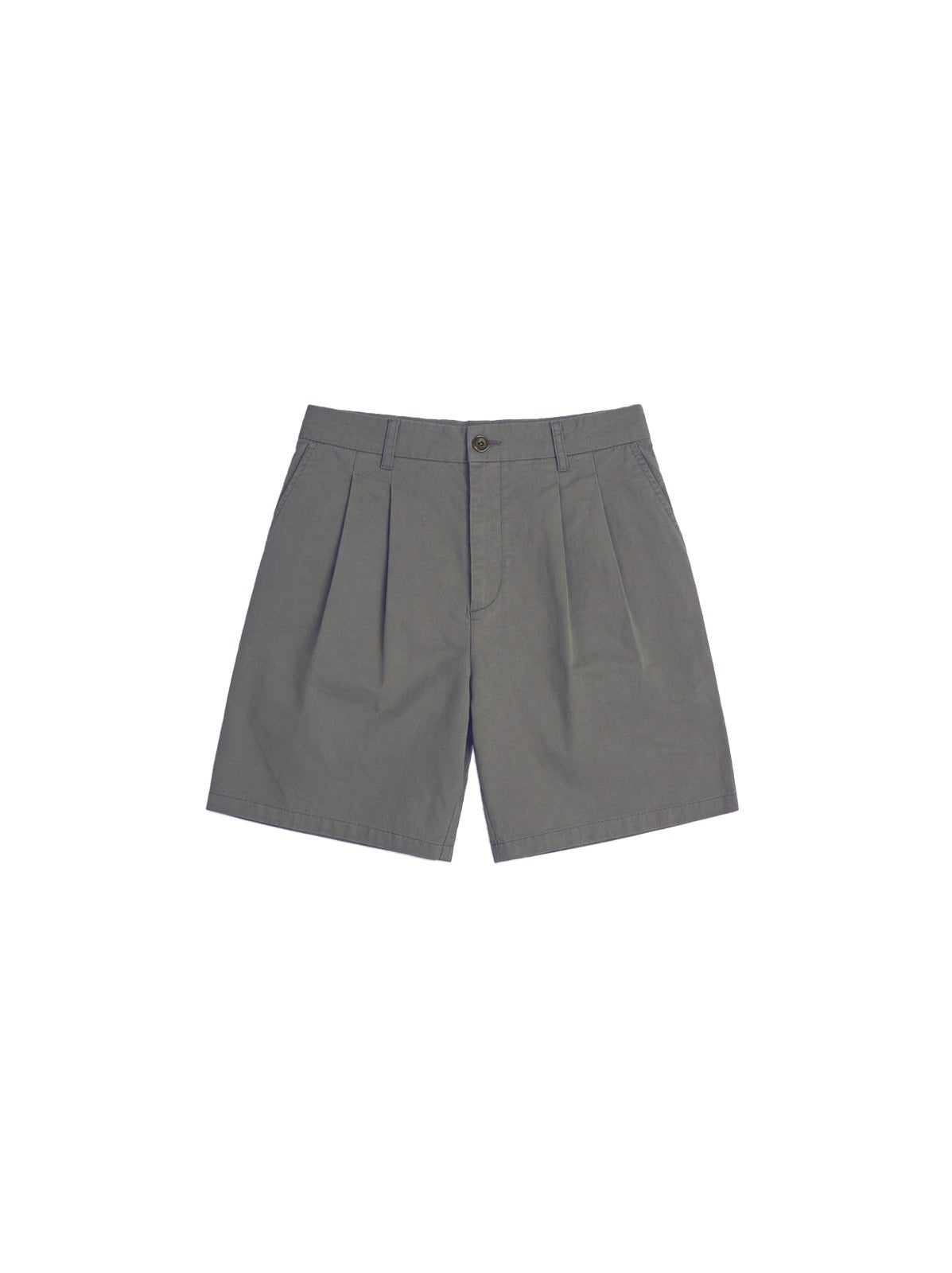 Bermuda Pinzas Gris