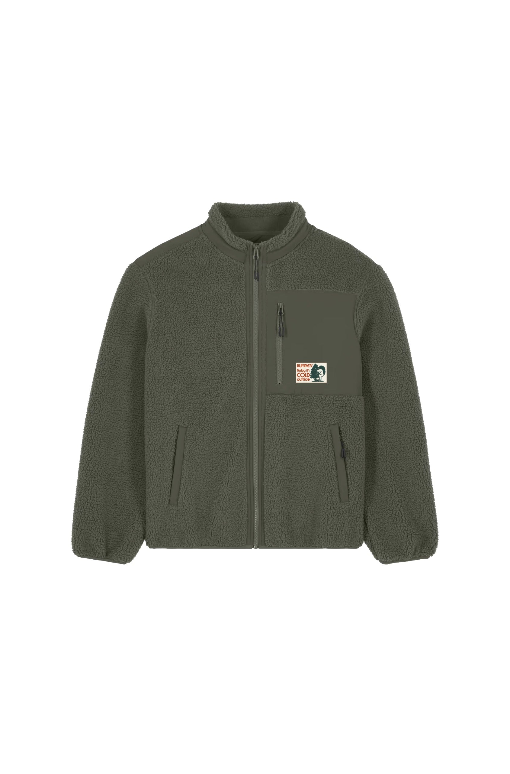 Chaqueta Polar Khaki Ski