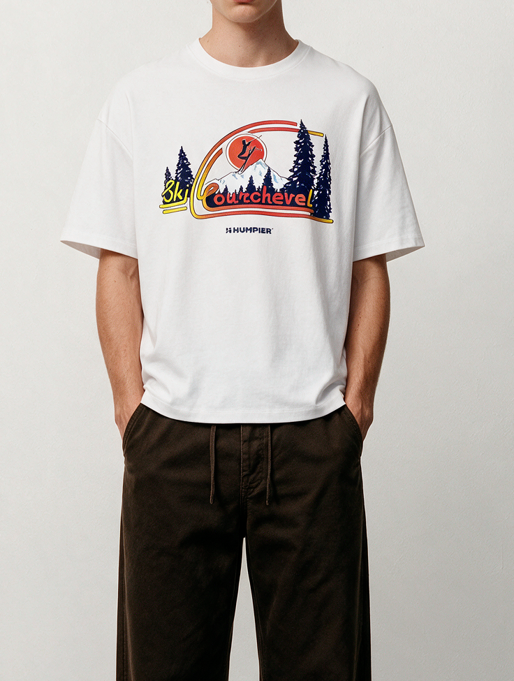 Courchevel Ski T-Shirt