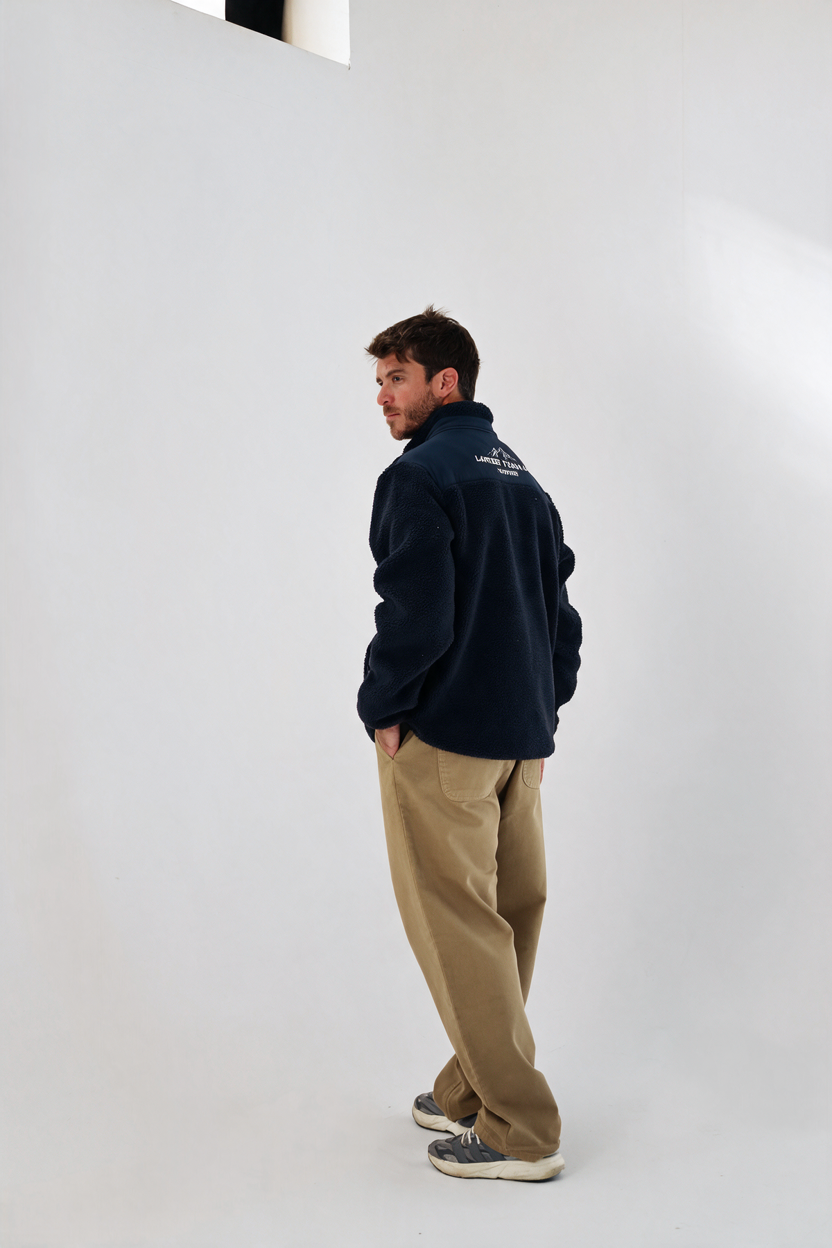 Chaqueta Polar Larger Than Life Navy