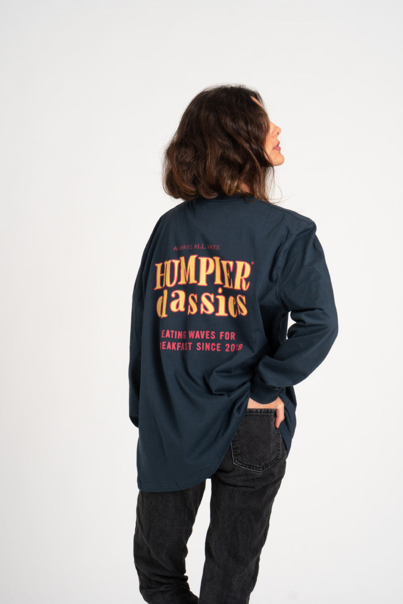 Camiseta manga larga Humpier classics azul