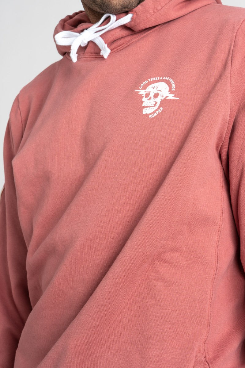 Sudadera con capucha borreg hoodie Vinicunca Humpier rosa