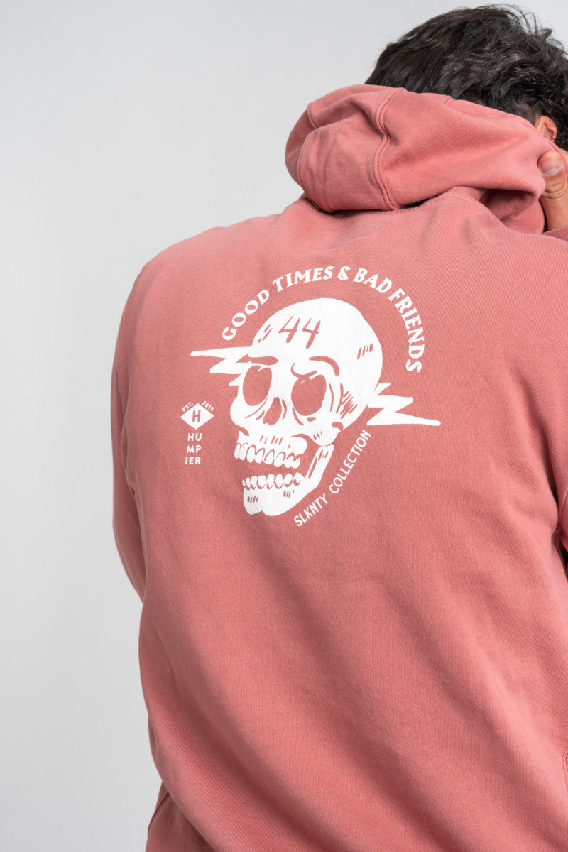 Sudadera con capucha borreg hoodie Vinicunca Humpier rosa