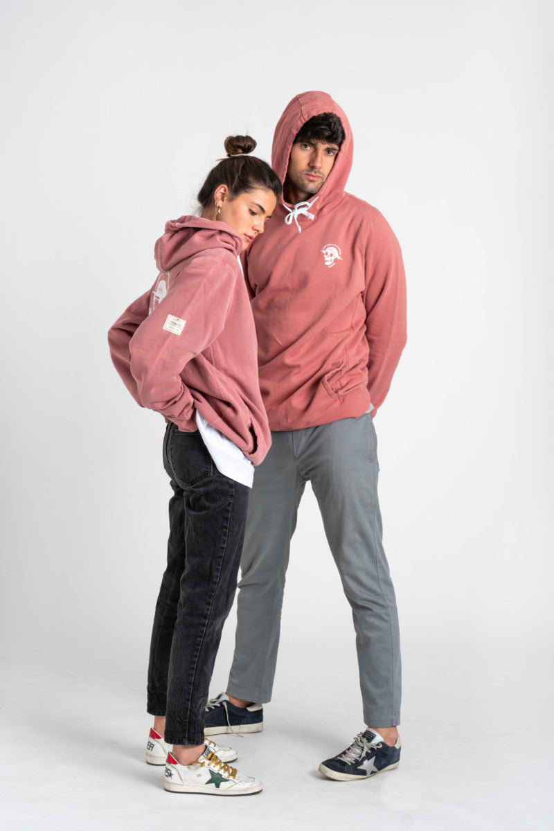 Sudadera con capucha borreg hoodie Vinicunca Humpier rosa