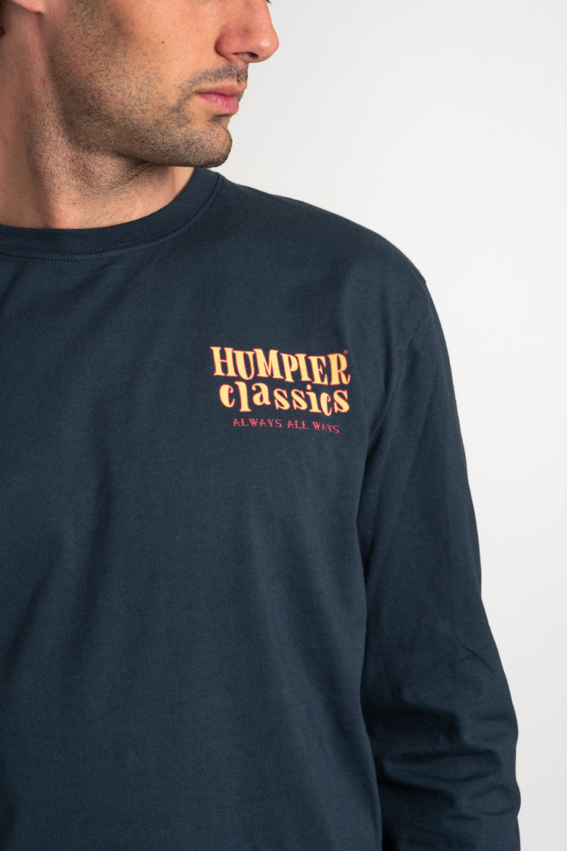 Camiseta manga larga Humpier classics azul