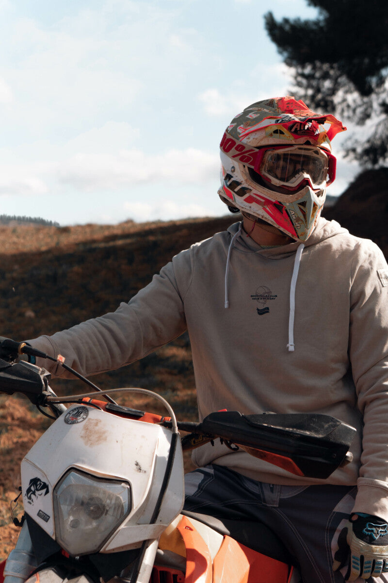 Sudadera con capucha hoodie Good Fellas Humpier beige